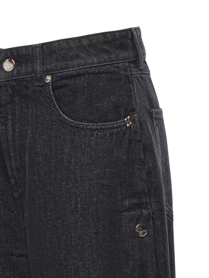 SportMax Jeans Black Cotton