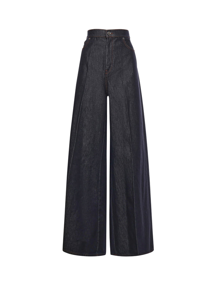 Max Mara Jeans Blue Cotton