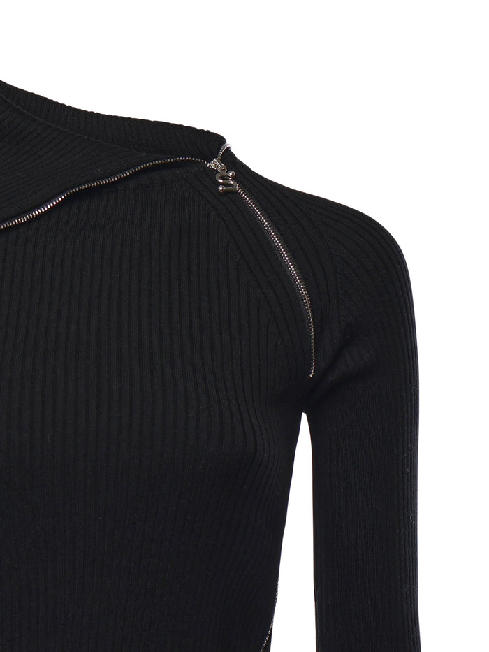 Sportmax Sweaters Black Virgin Wool