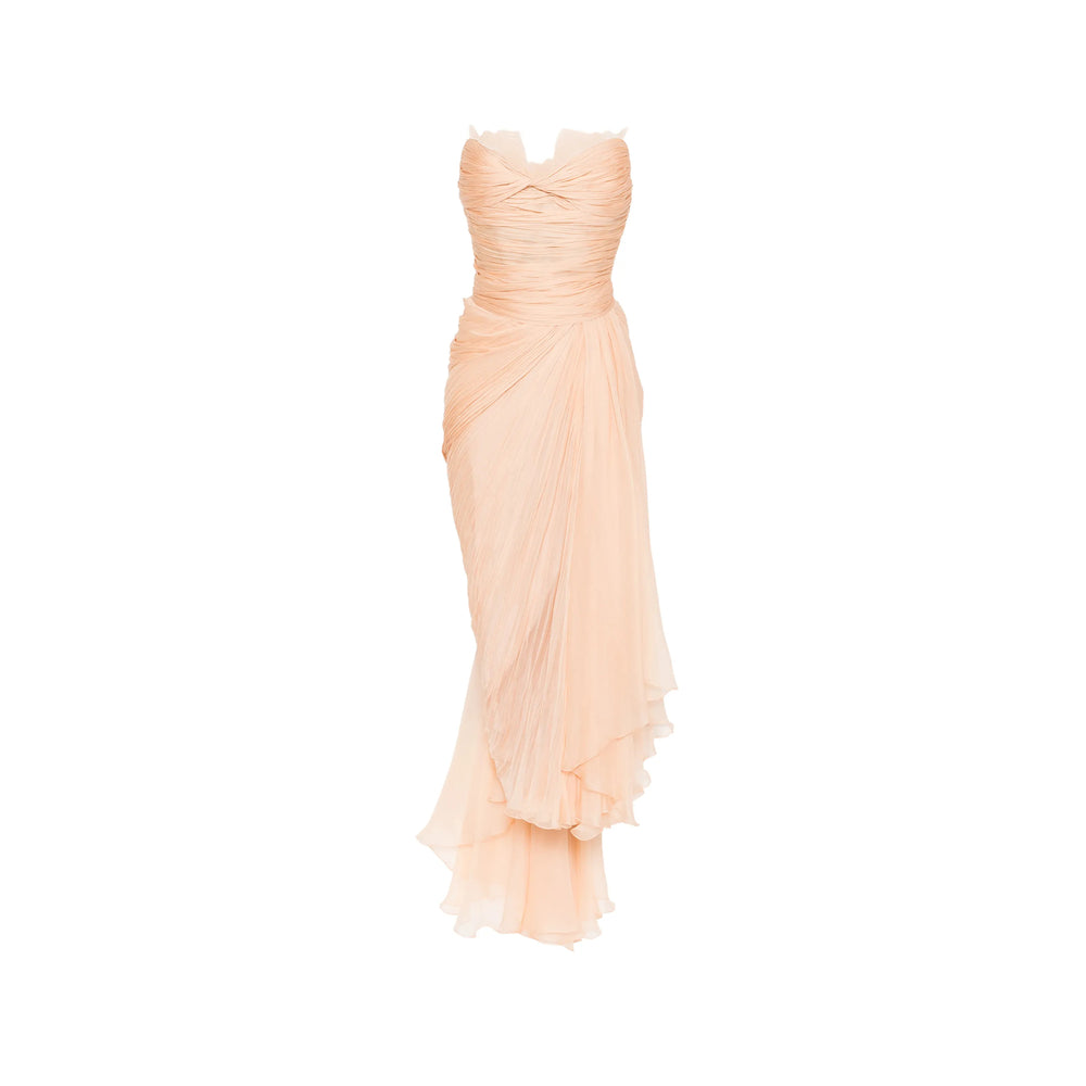 Dress Maria Lucia Hohan Neutrals Silk: 100