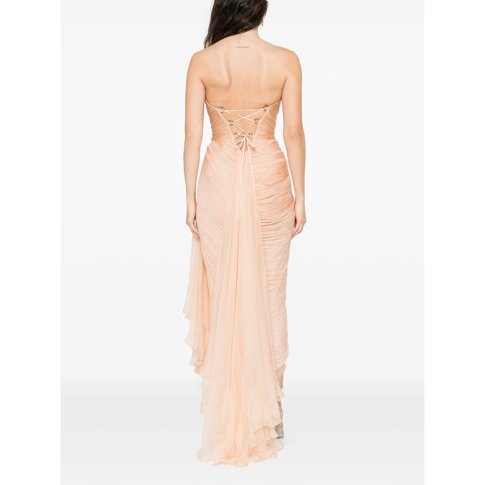 Dress Maria Lucia Hohan Neutrals Silk: 100