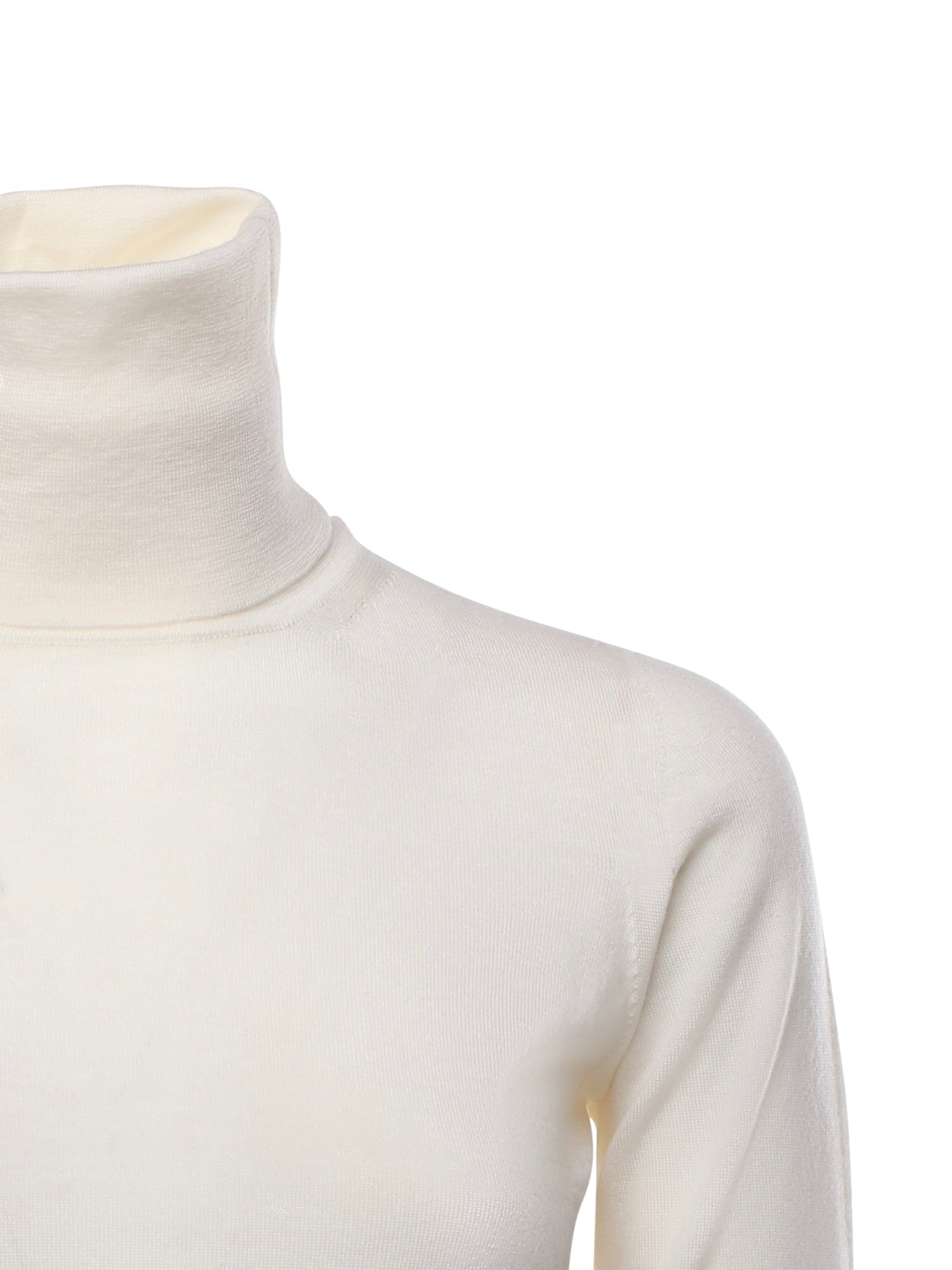 Max Mara Sweaters White Virgin Wool