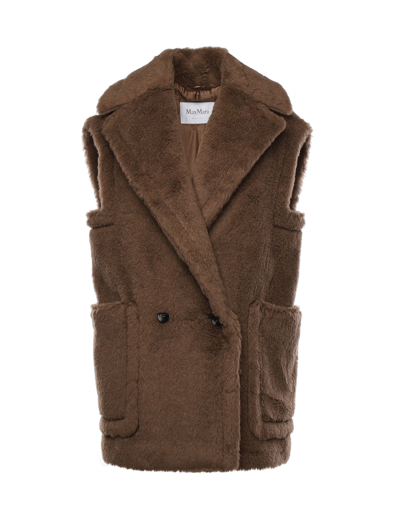 Max Mara Coats Brown Alpaca