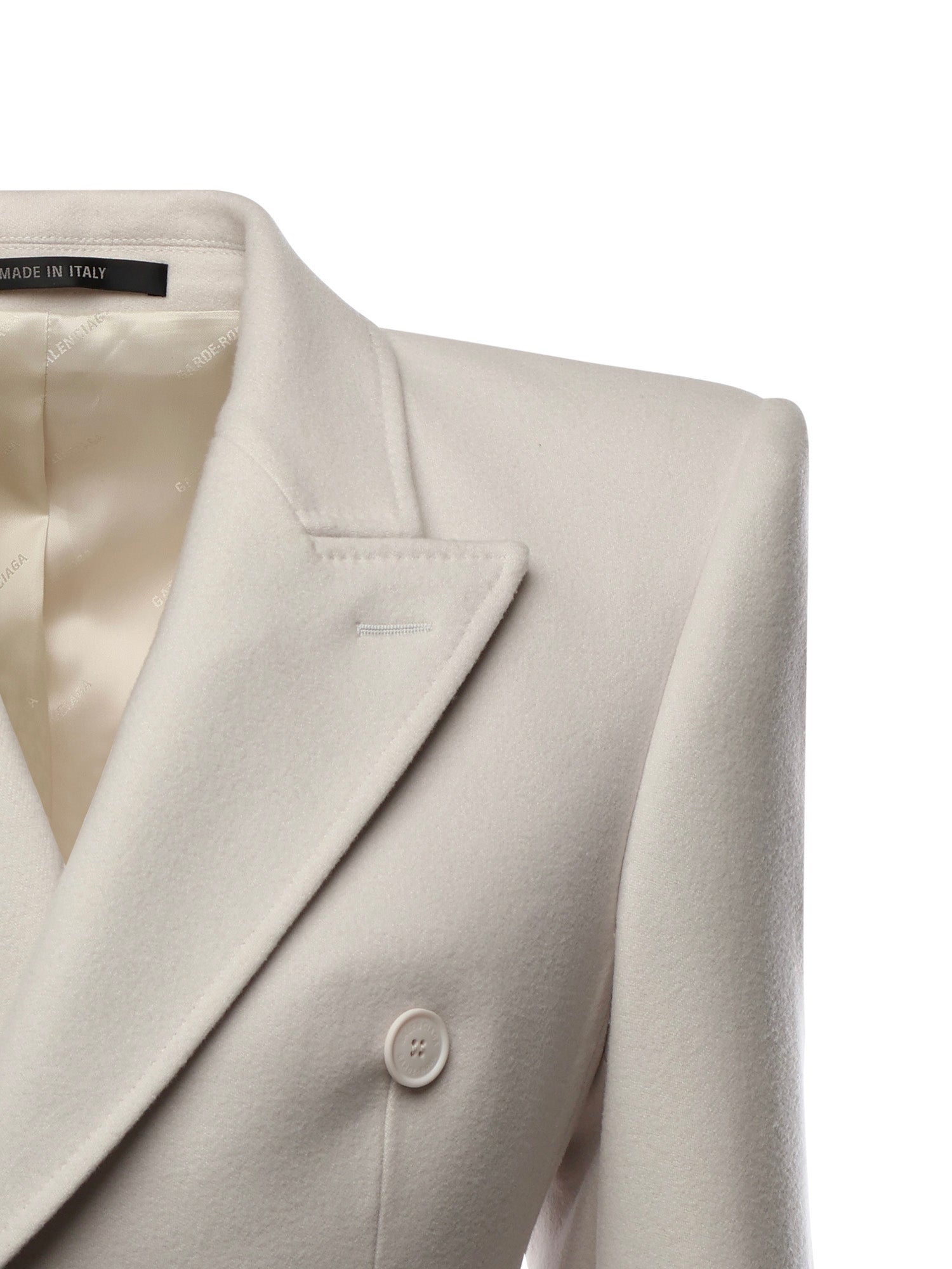 Balenciaga Jackets White Cashmere