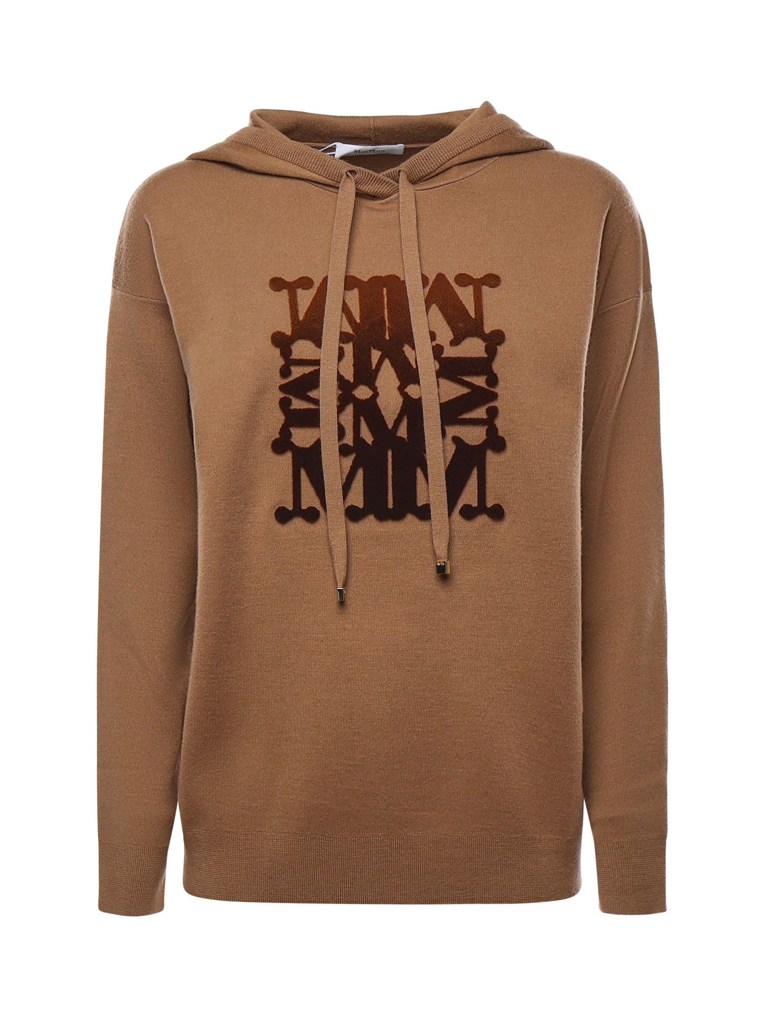 Max Mara Sweaters Brown Virgin Wool