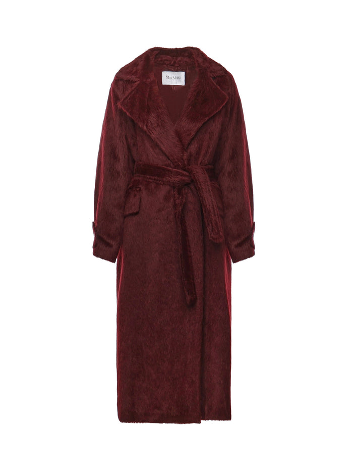 Max Mara Coats Red Alpaca