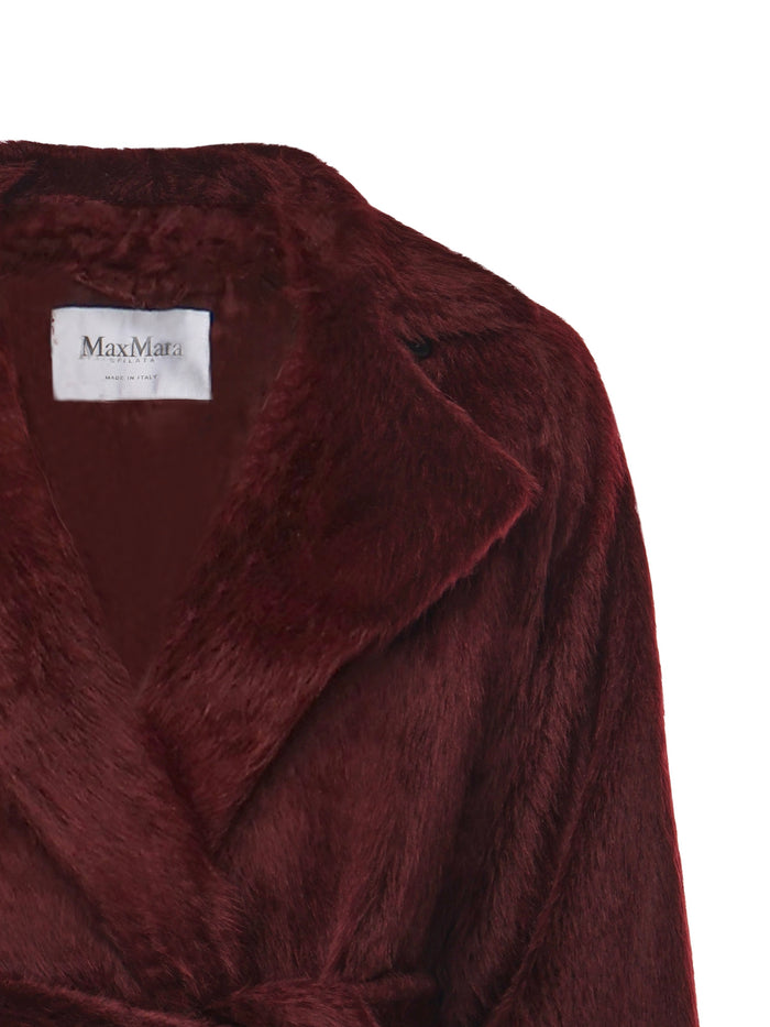 Max Mara Coats Red Alpaca