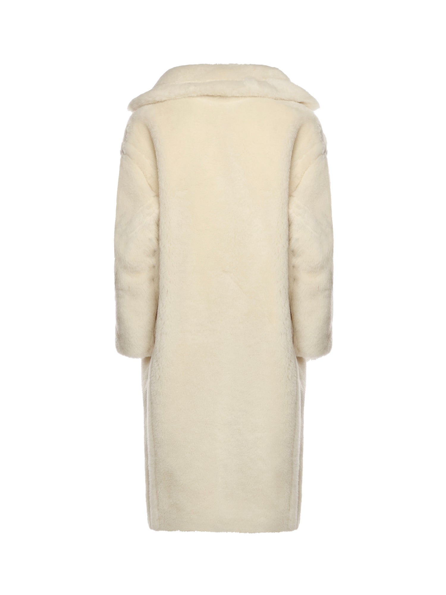 Max Mara Coats White Alpaca