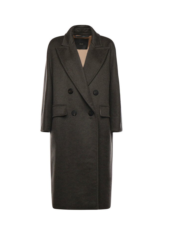 Max Mara Coats Green Cashmere