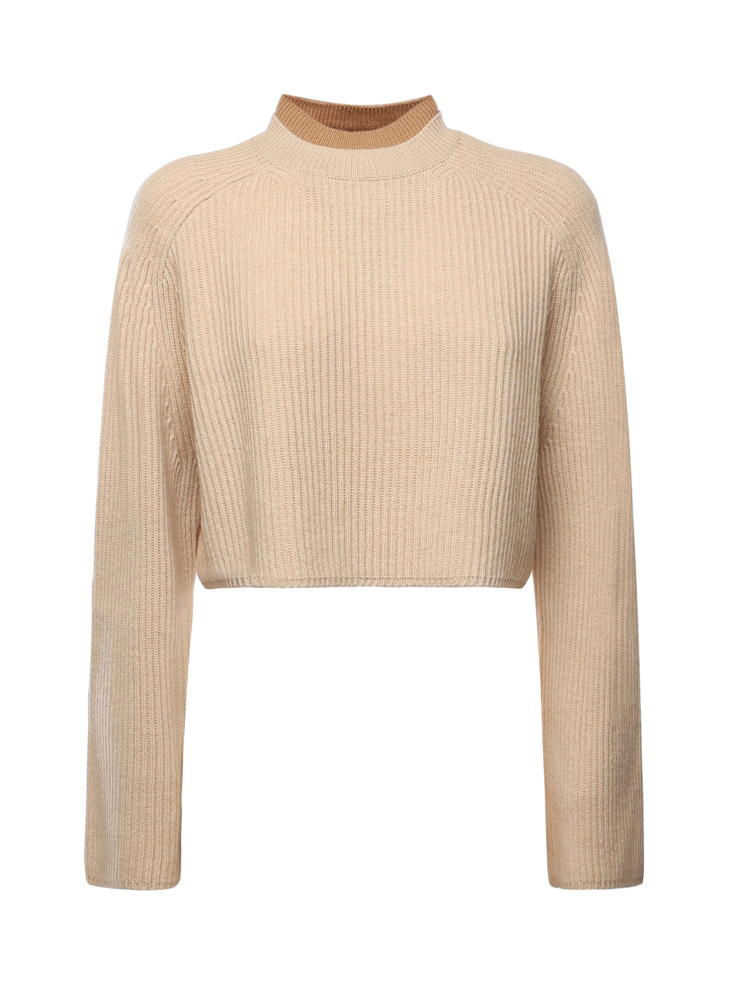 Max Mara Sweaters Beige Wool