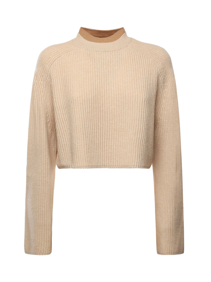 Max Mara Sweaters Beige Wool