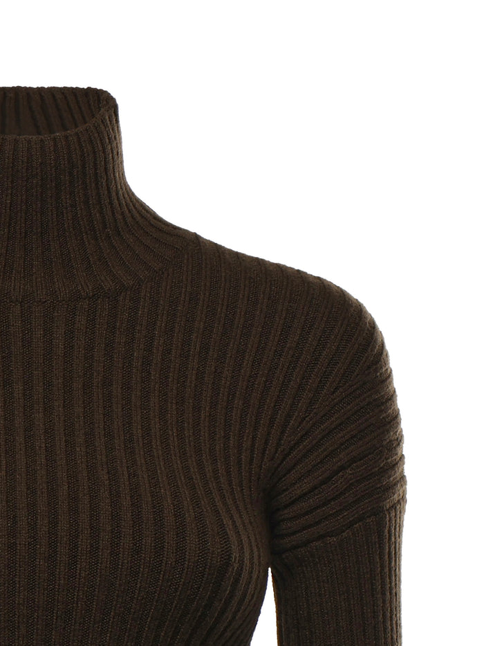 Max Mara Sweaters Moss Green Wool