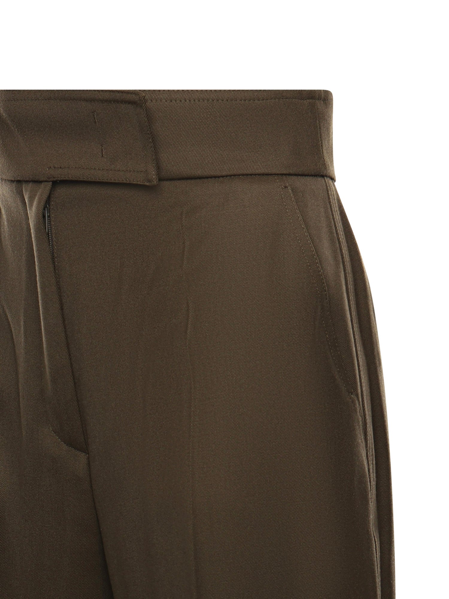 Max Mara RTW Moss Green Virgin Wool