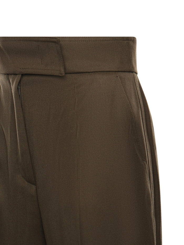 Max Mara RTW Moss Green Virgin Wool
