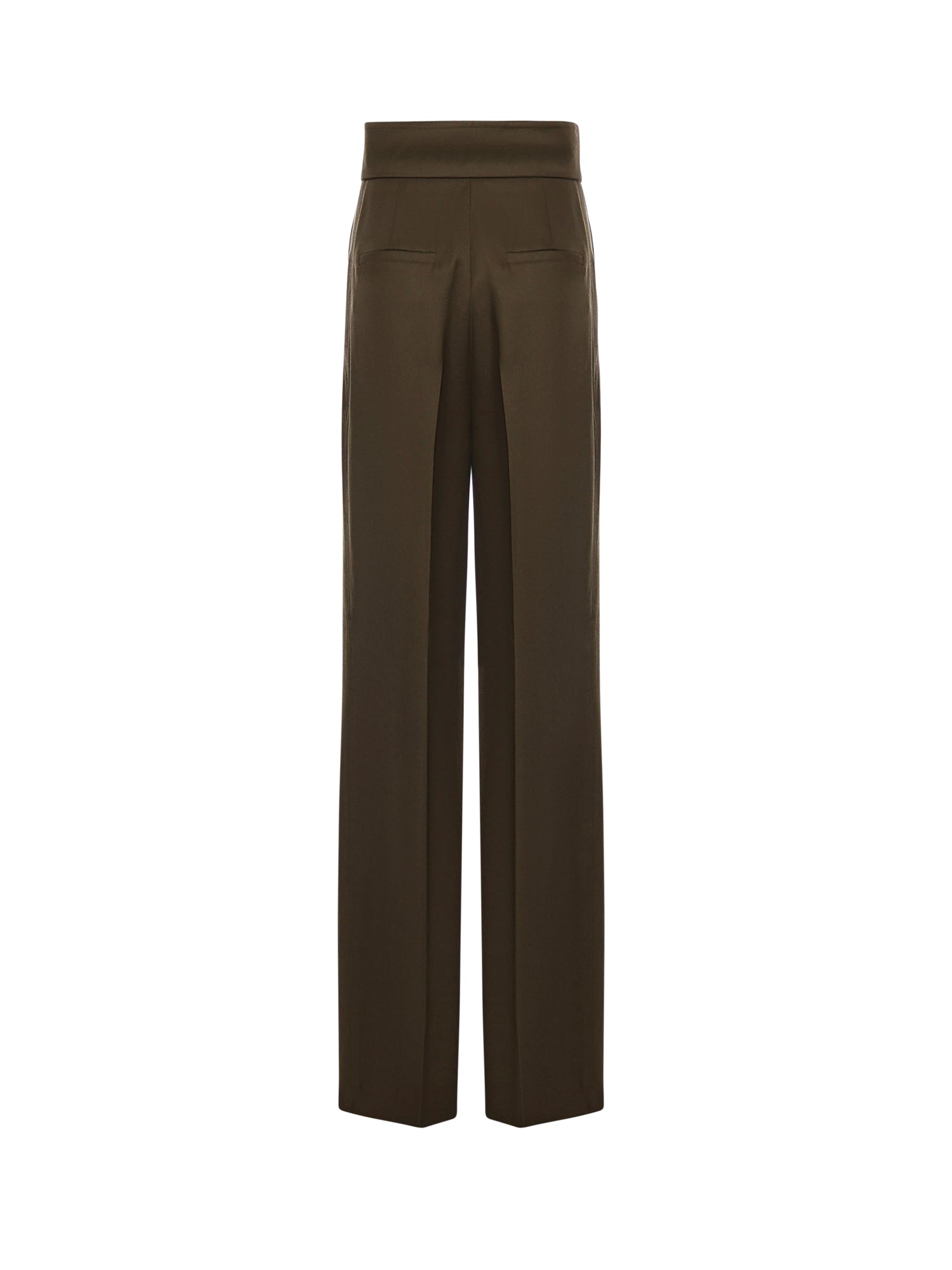 Max Mara RTW Moss Green Virgin Wool