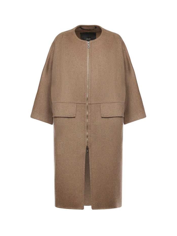 Max Mara Coats Beige Cashmere