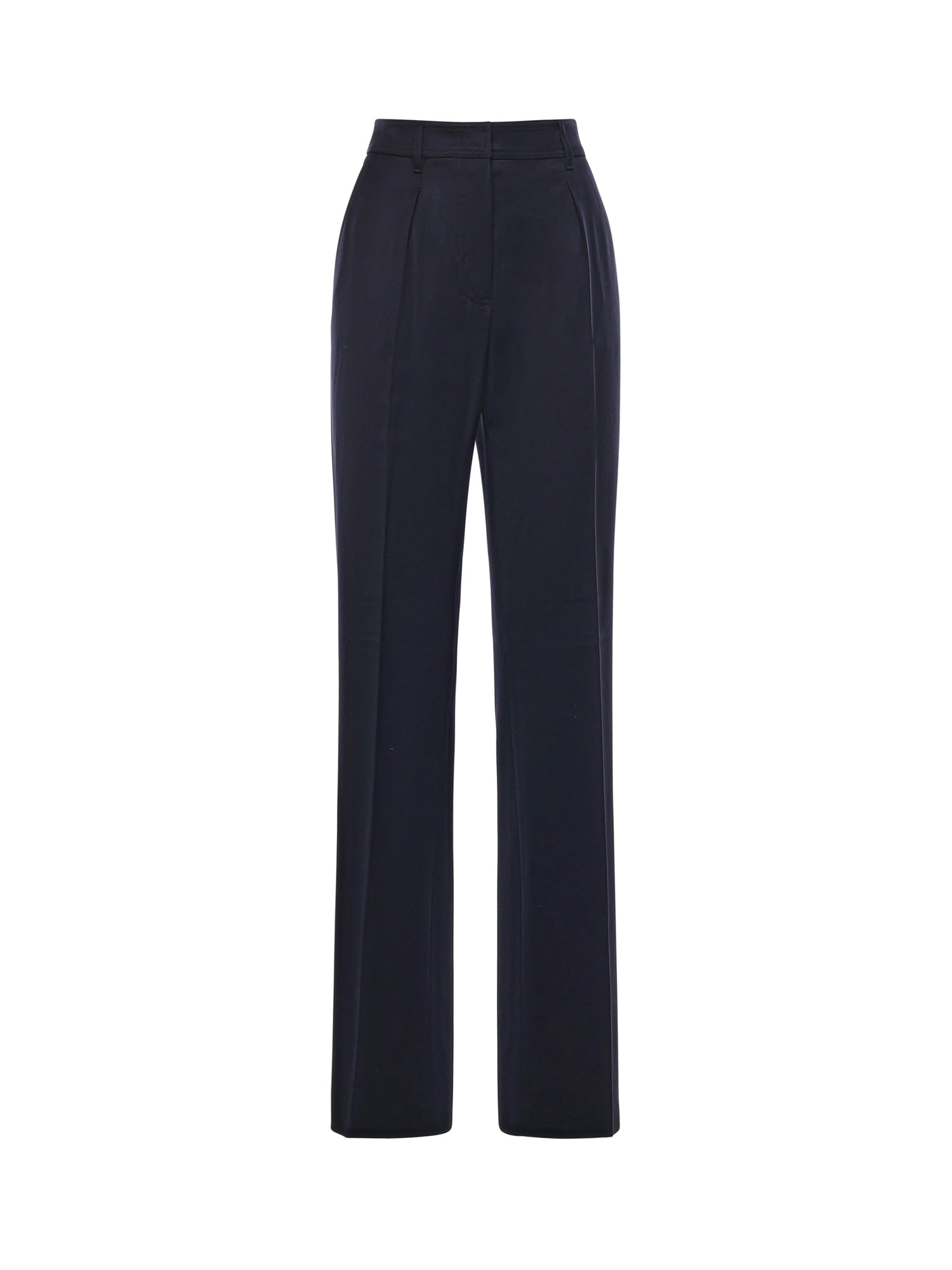 Max Mara Rtw Blue Virgin Wool
