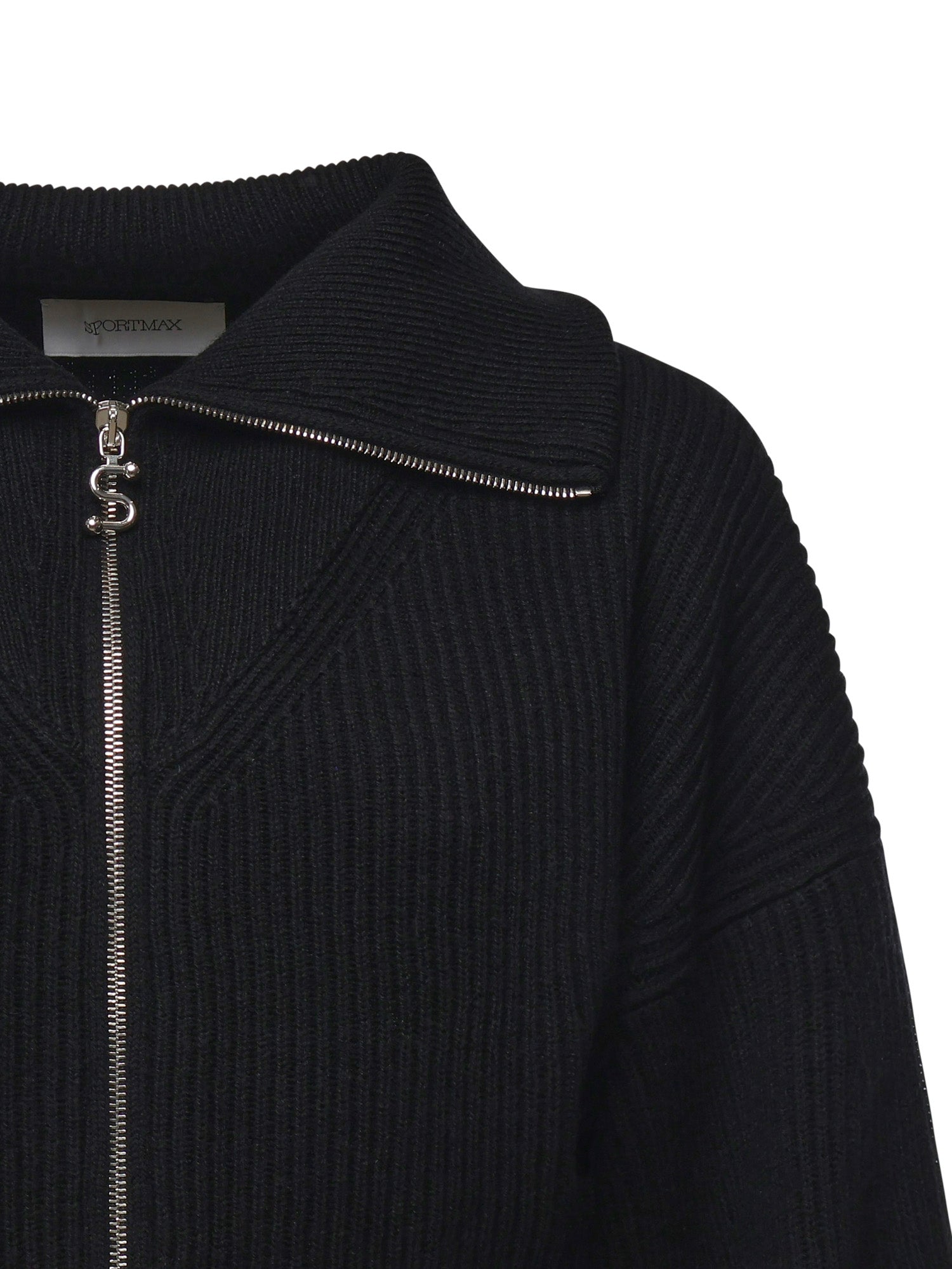 Sportmax Sweaters Black Wool
