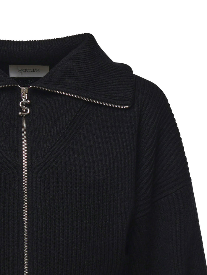 Sportmax Sweaters Black Wool