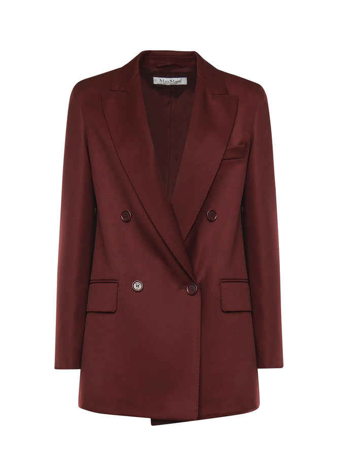 Max Mara Jackets Red Virgin Wool