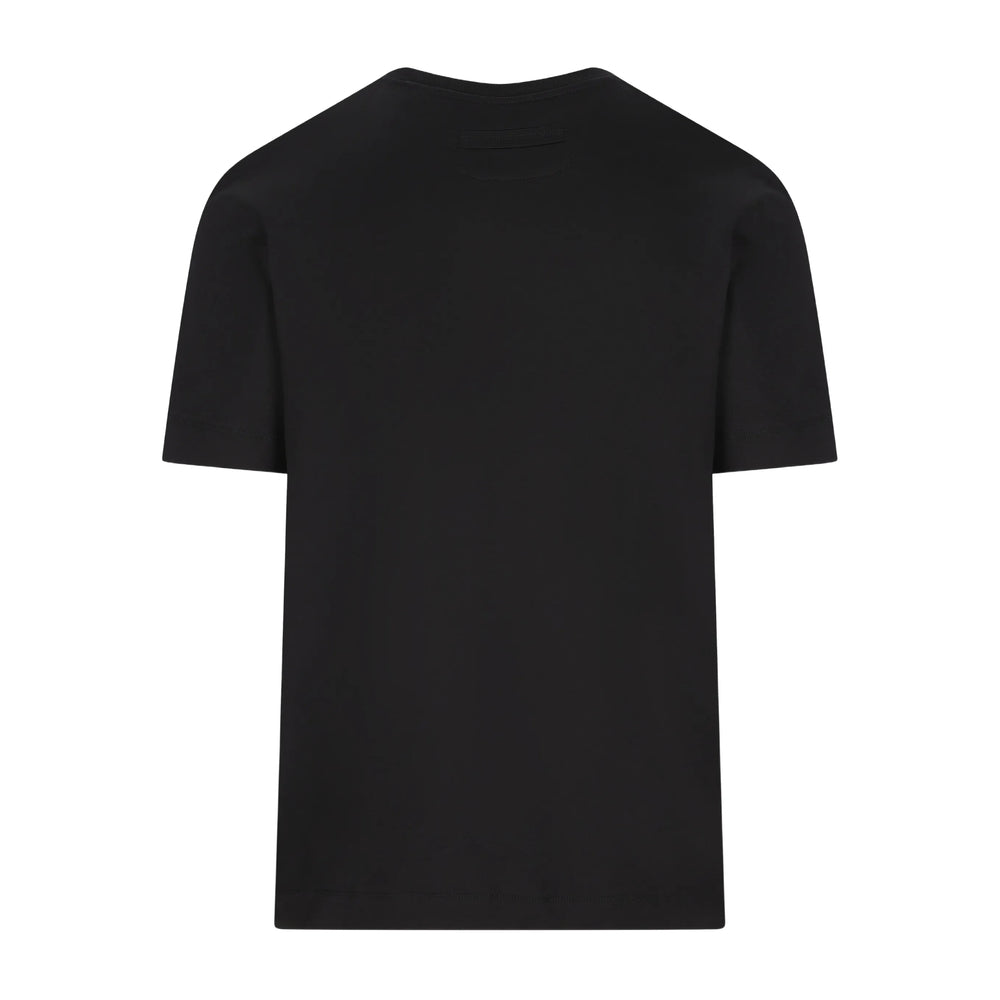 T-Shirt Zegna Black Cotton: 100. T-shirts