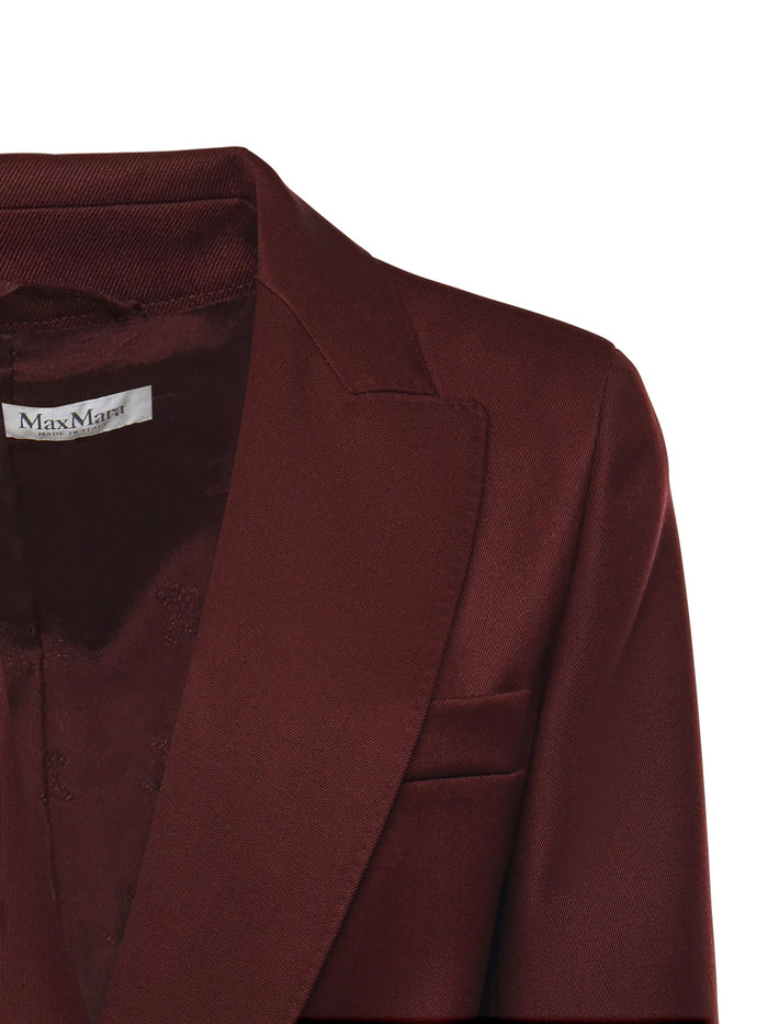 Max Mara Jackets Red Virgin Wool