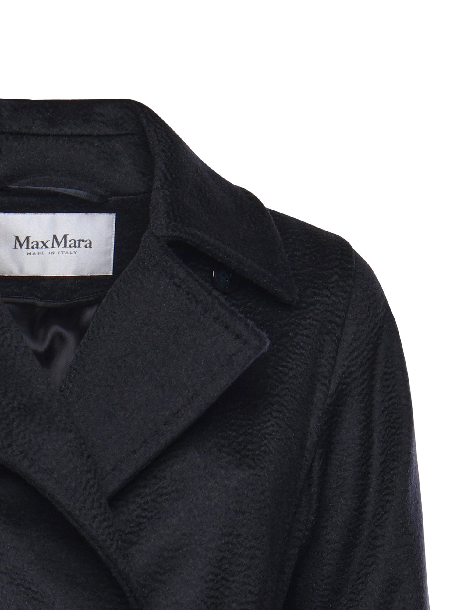 Max Mara Coats Marine Blue Camel