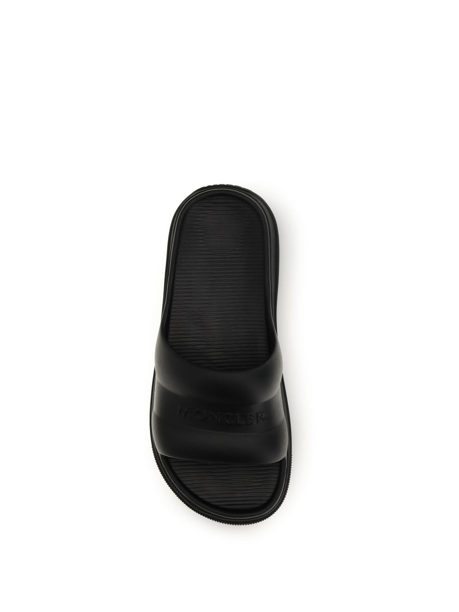 Slide Sandals Altive Black Rubber