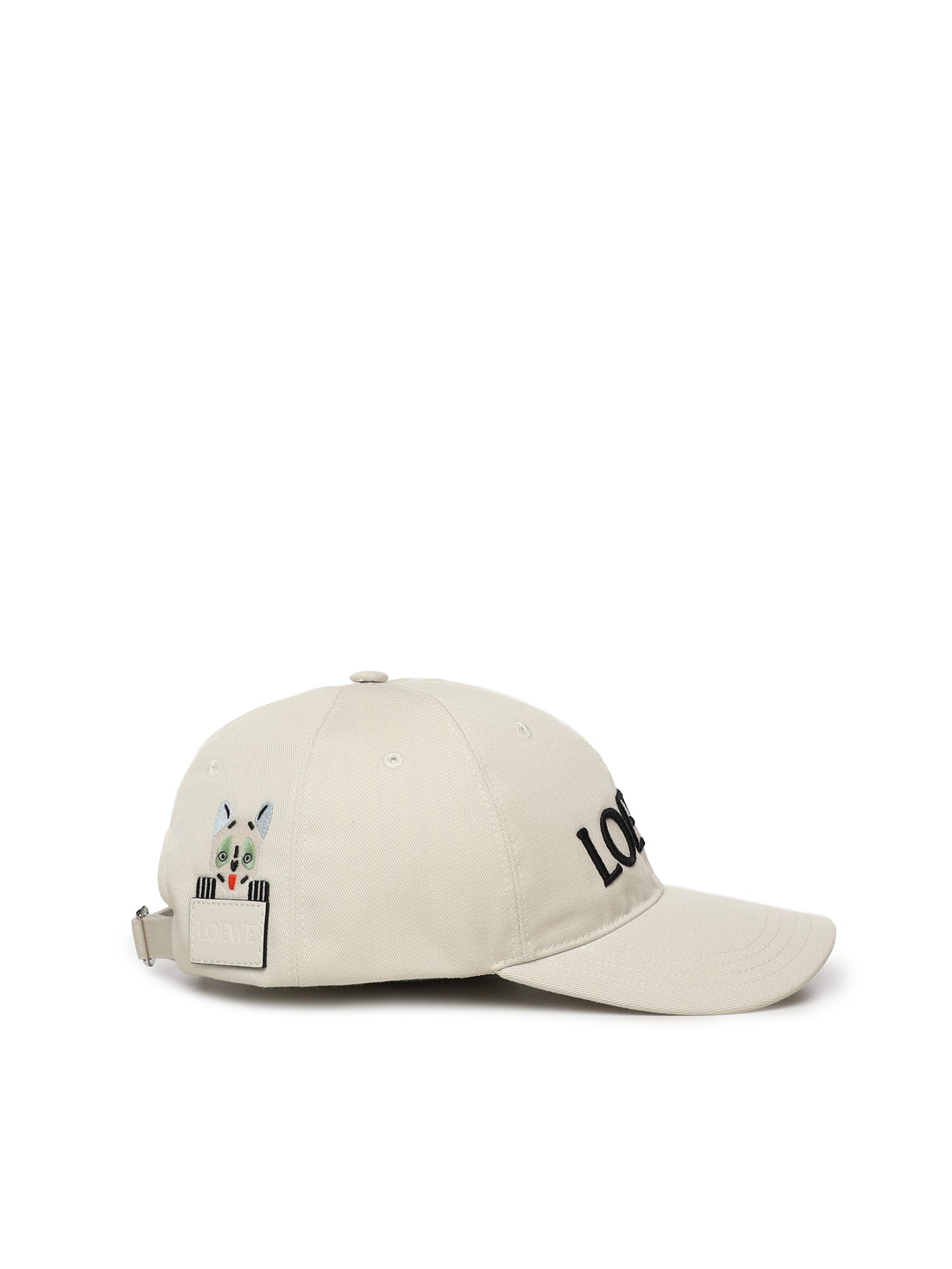 Loewe Hats Soft White/black Cotton