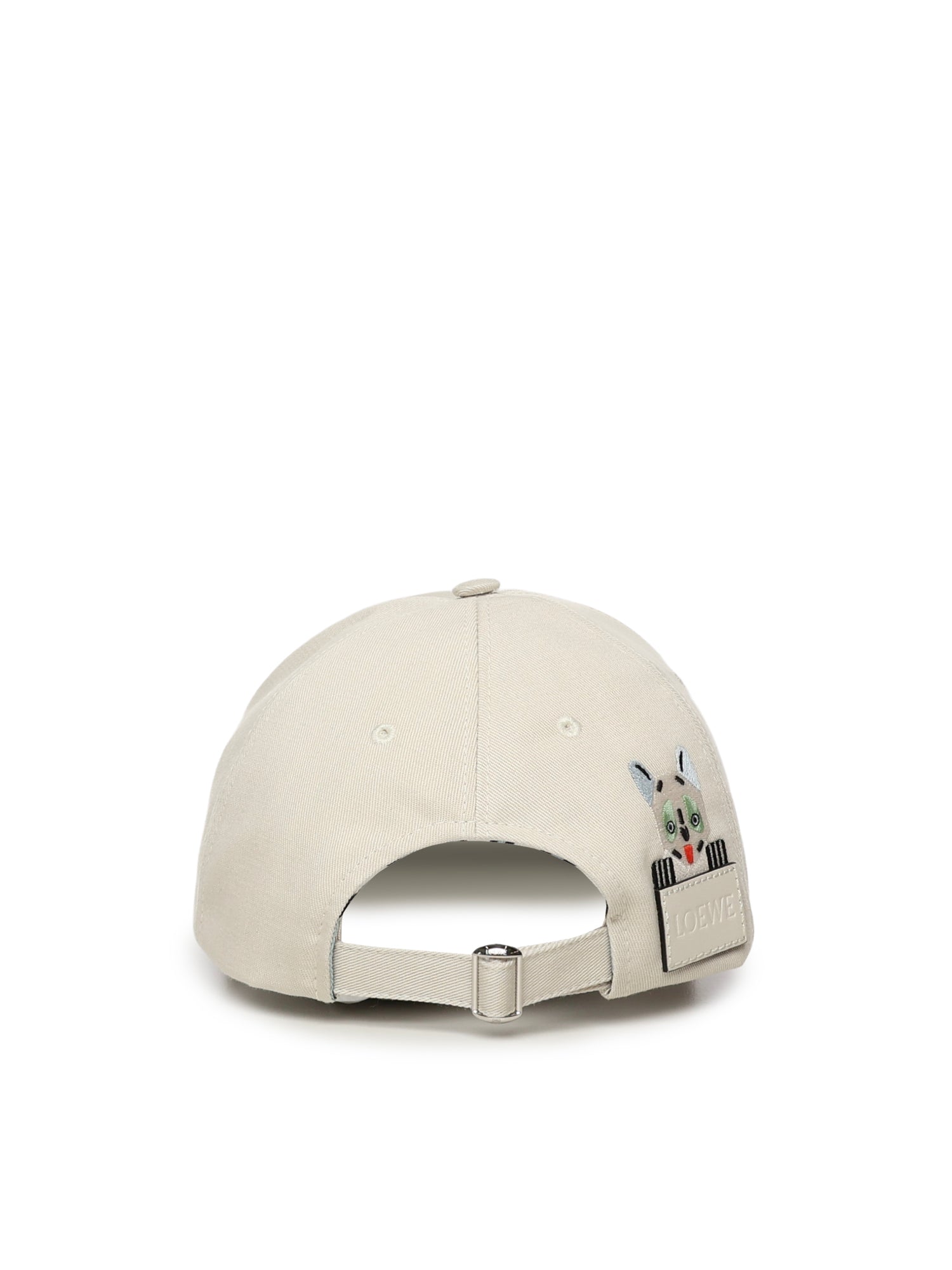 Loewe Hats Soft White/black Cotton