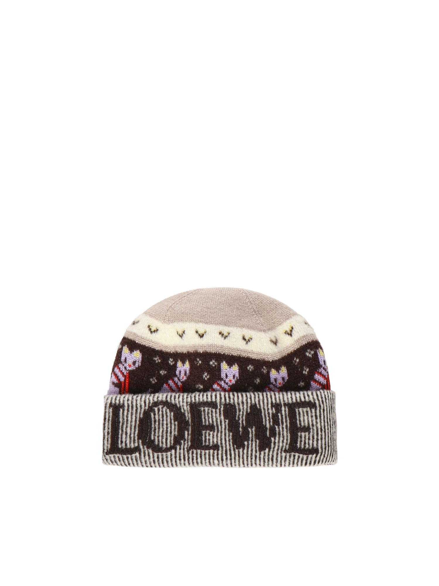 Loewe Hats Beige/multicolor Wool/polyamide