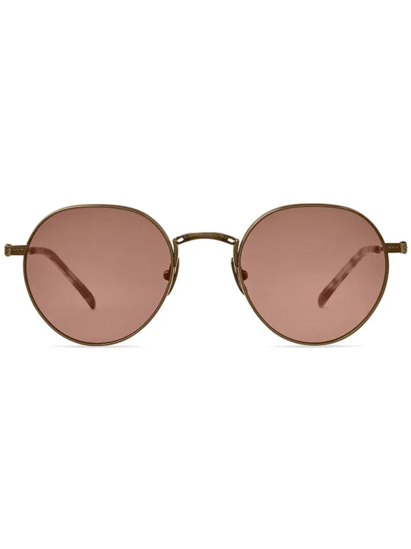Mr. Leight - Hachisatgmbshsftahr Antique Gold-blonde Shell/semi-flat Tahitian Rose Lunettes-de-soleil