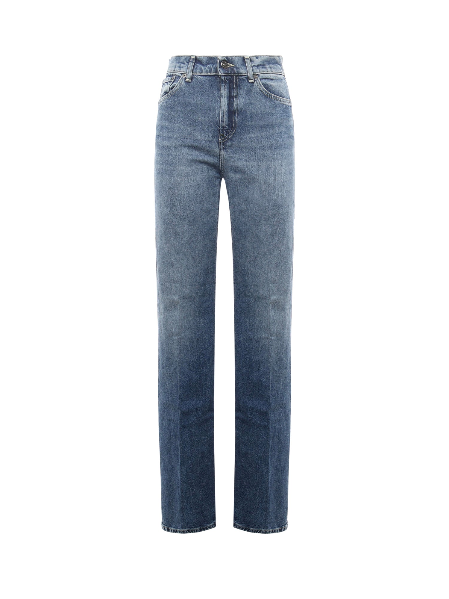 Dondup Jeans Blue Cotton Lyocell Elastane