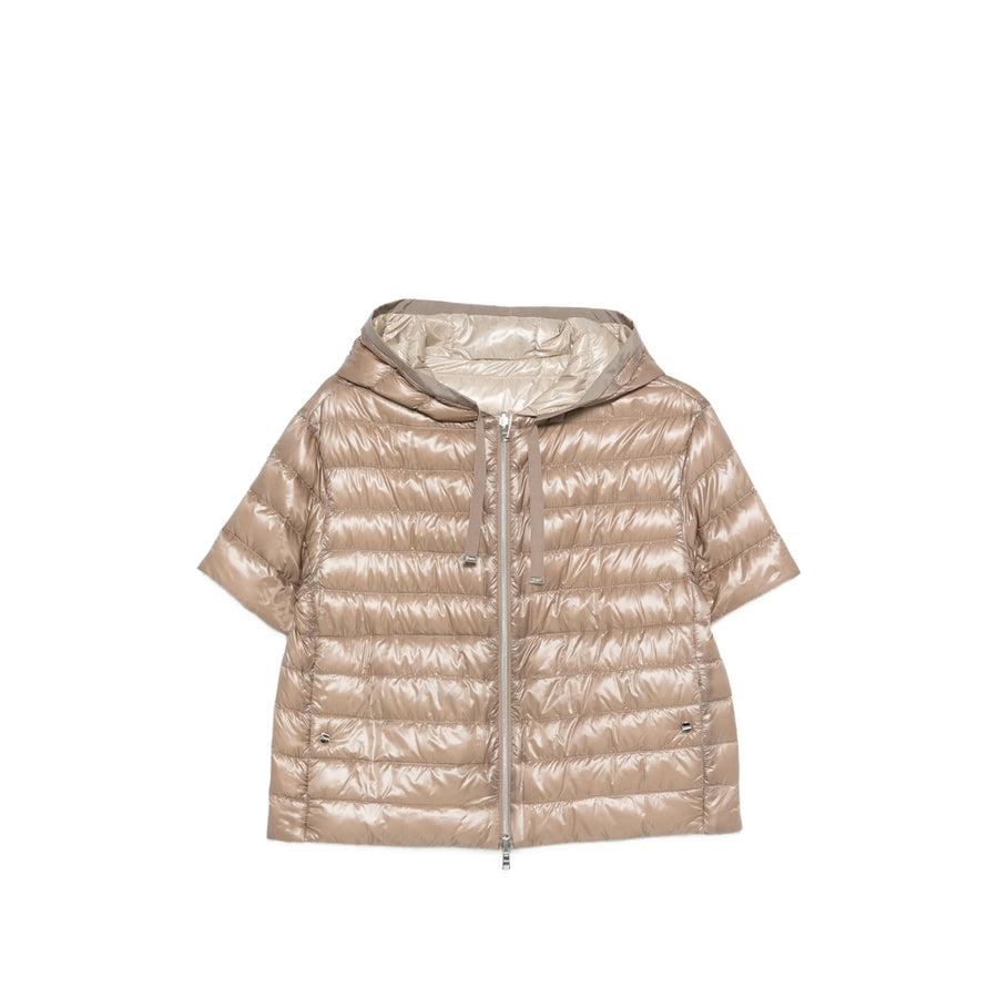 Oversized Hooded Jacket Neutrals