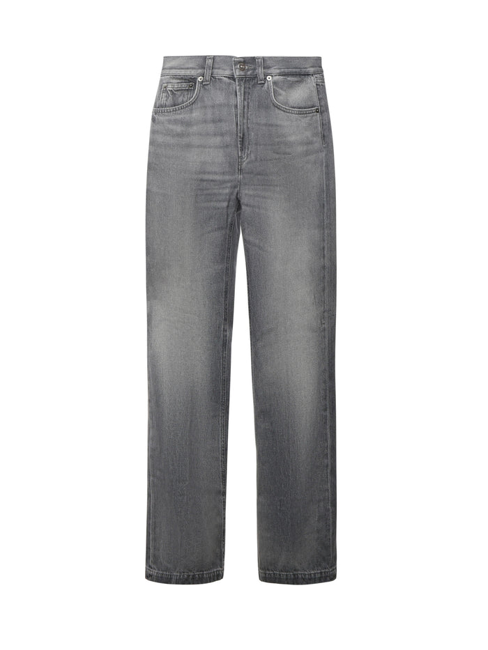 Dondup Jeans Grey Cotton