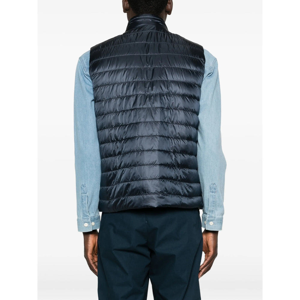 Outwear Waistcoat Herno Blue/grey Acrylic: 100. Waistcoats