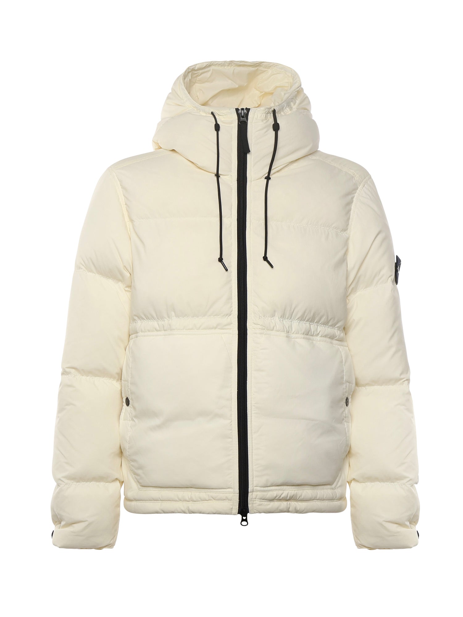 Stone Island Coats White Polyamide