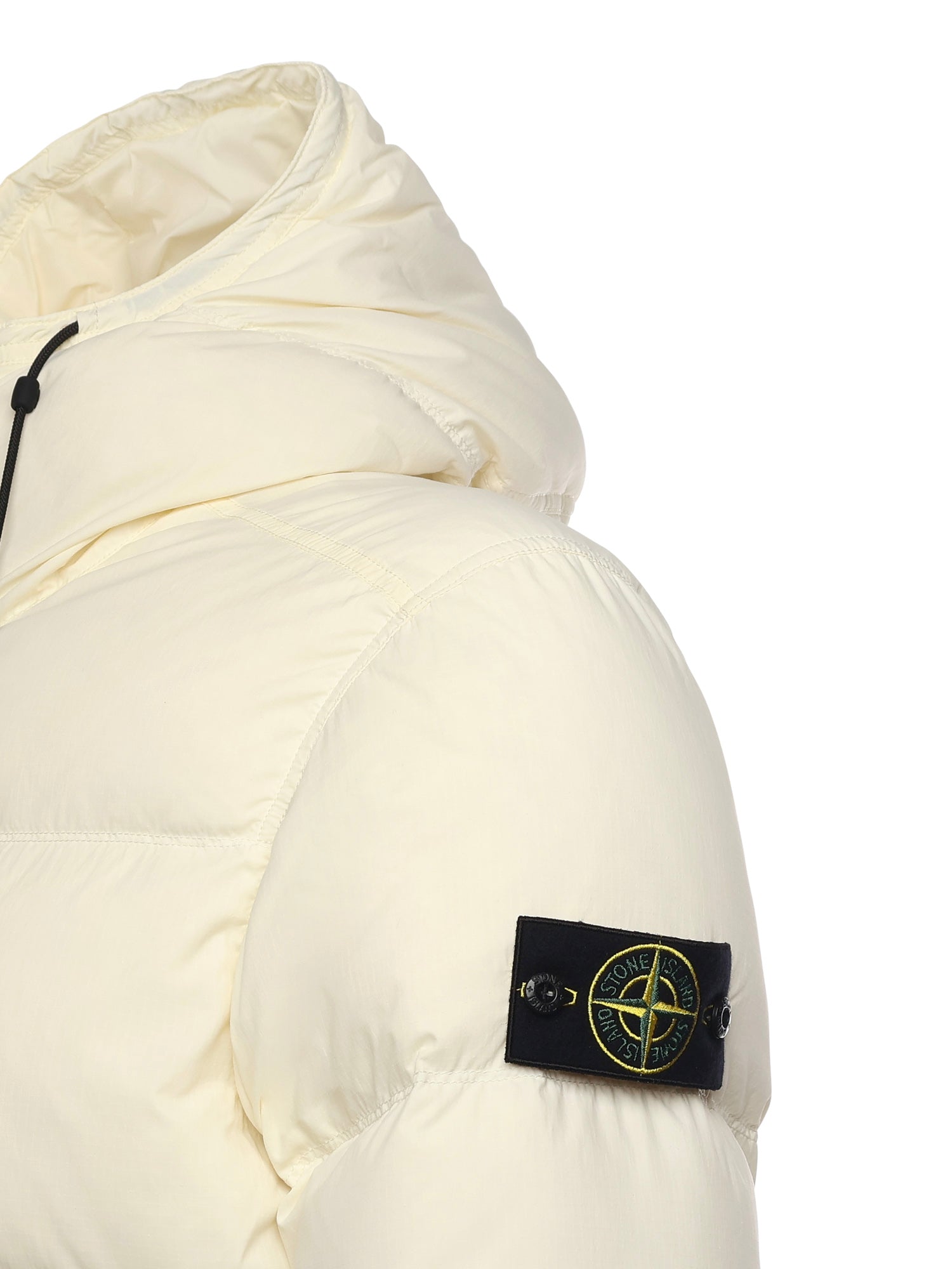 Stone Island Coats White Polyamide