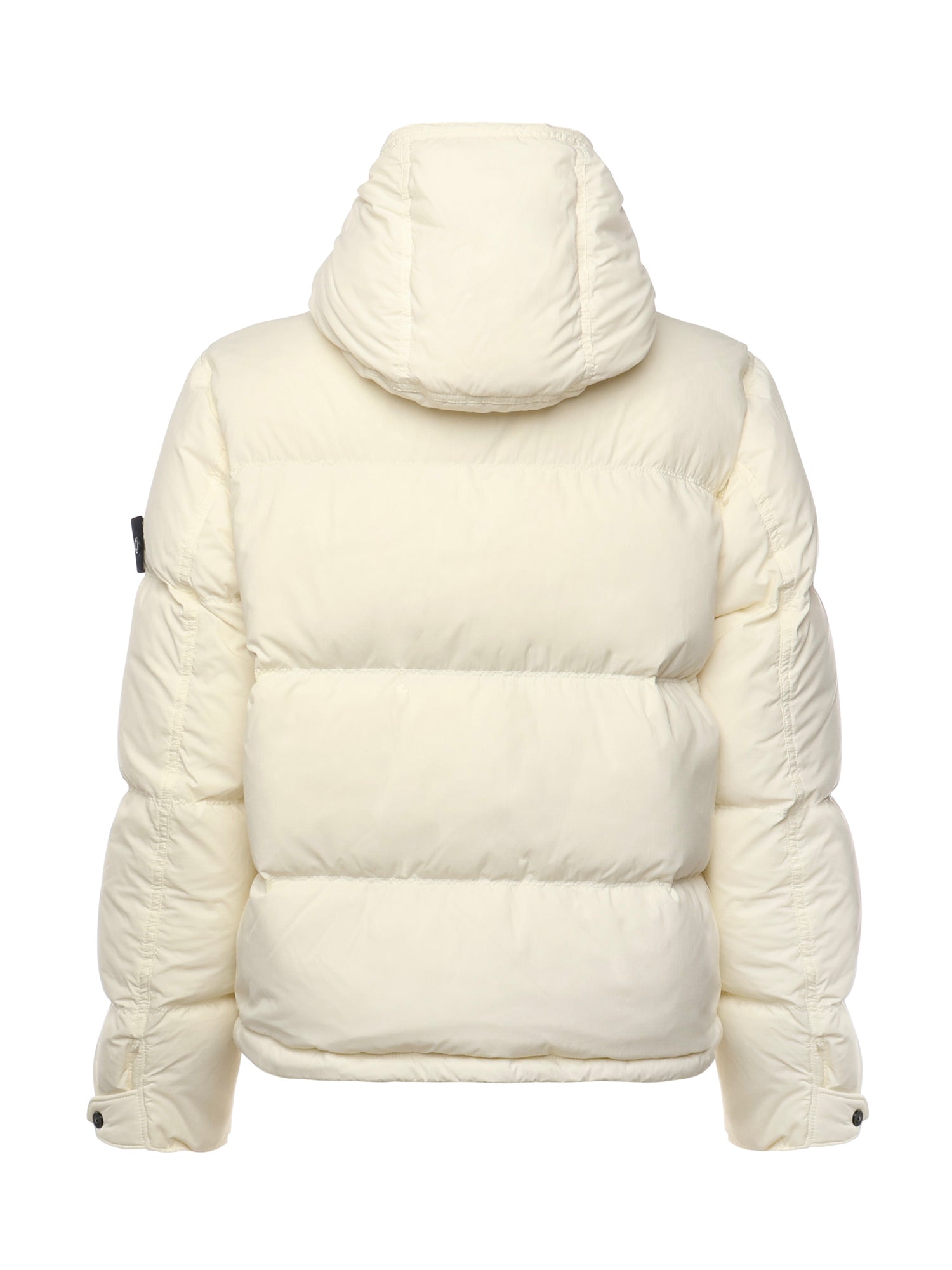 Stone Island Coats White Polyamide