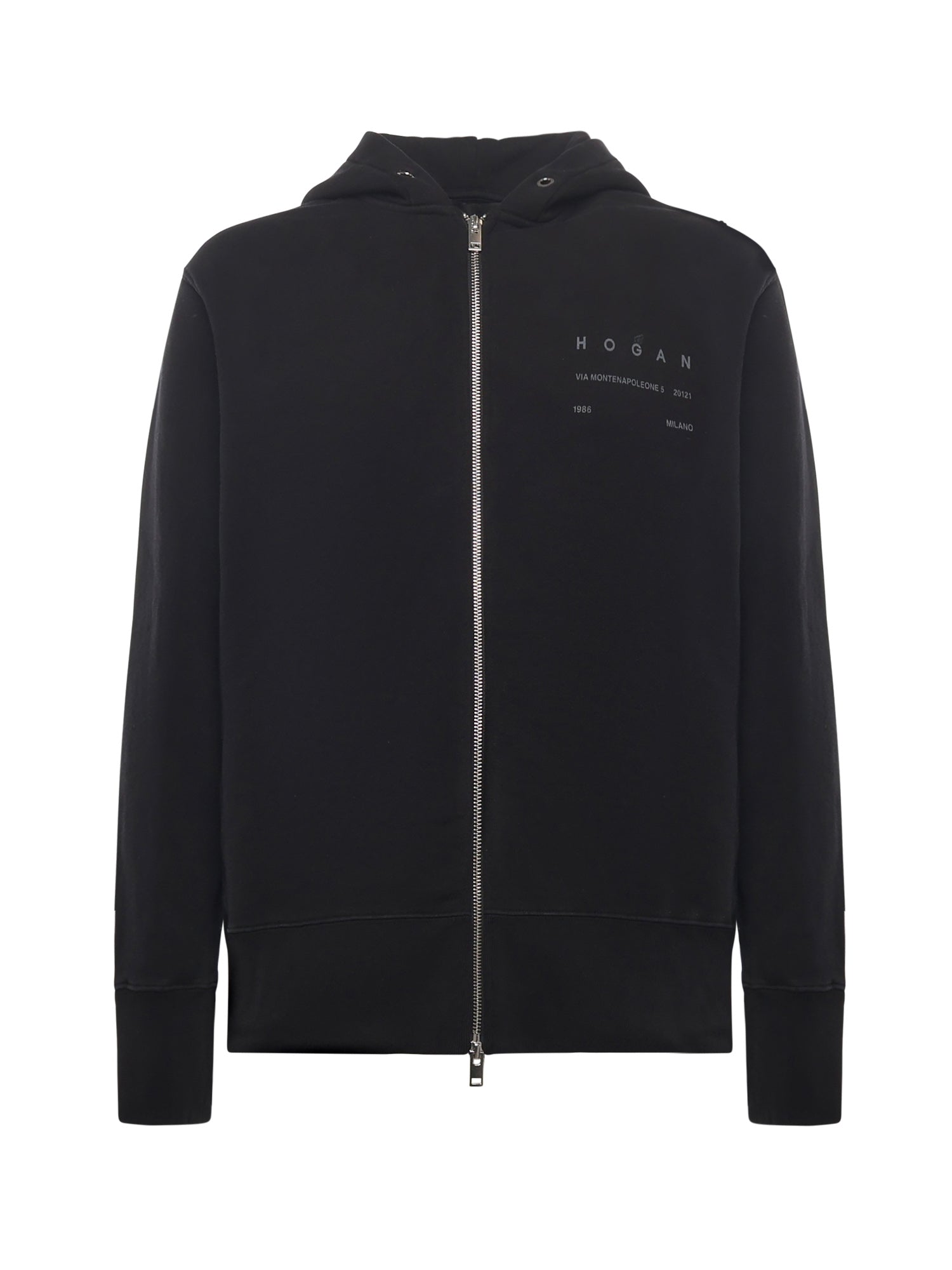 Hogan Sweaters Grey Cotton