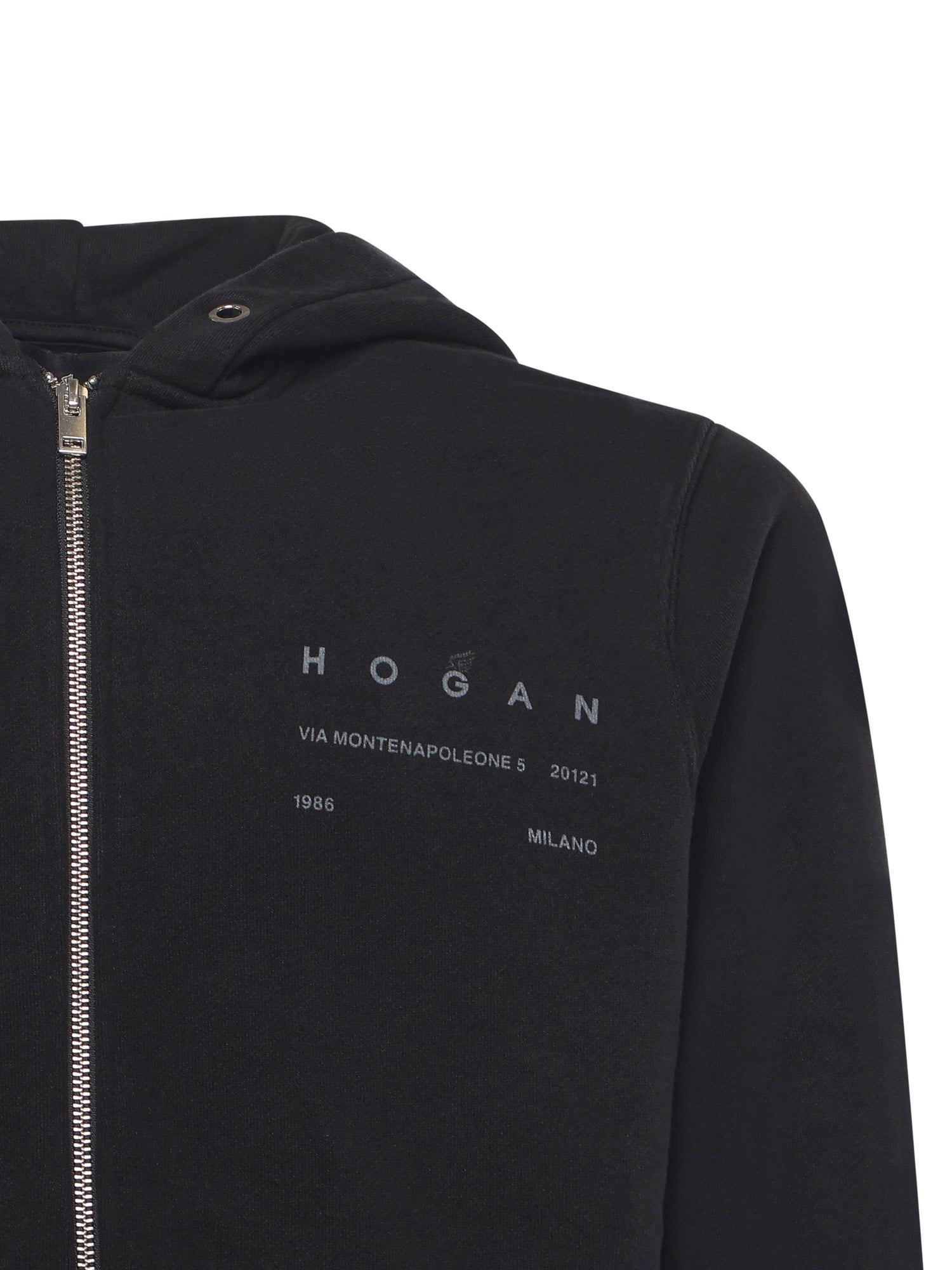 Hogan Sweaters Grey Cotton