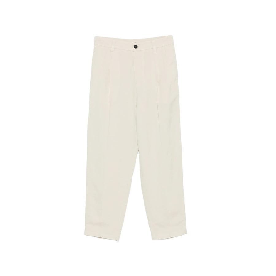 Trousers Linen-Blend Neutrals Lining: Cotton; Outer: Linen