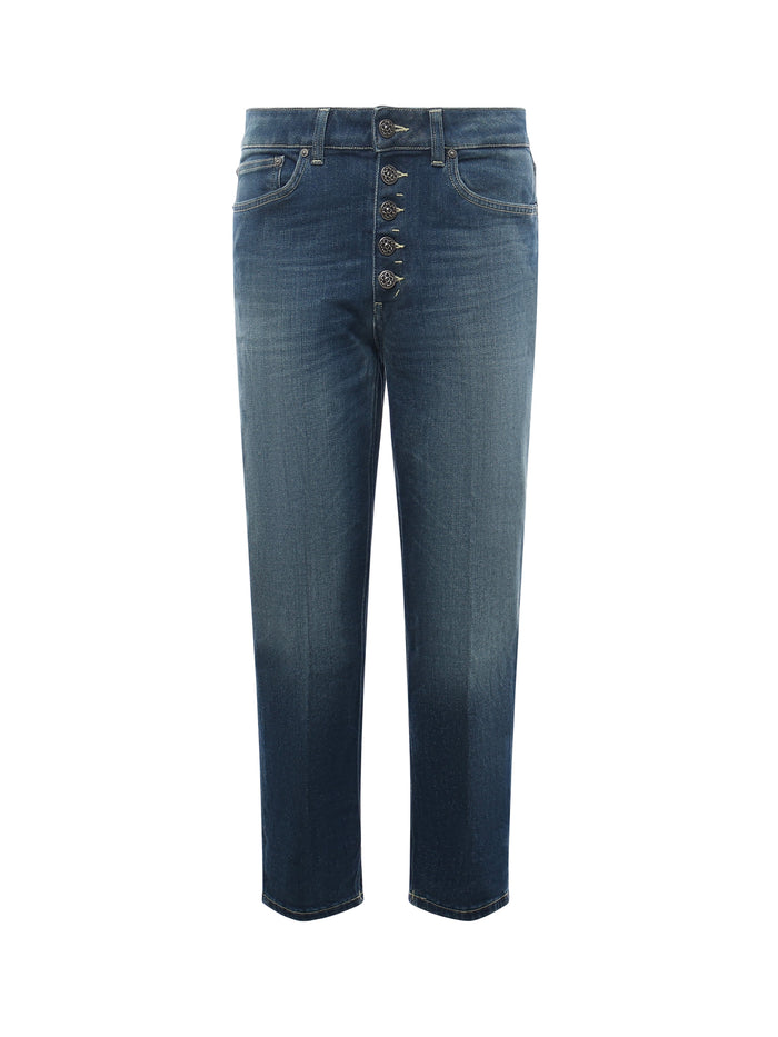 Dondup Rtw Blue Cotton
