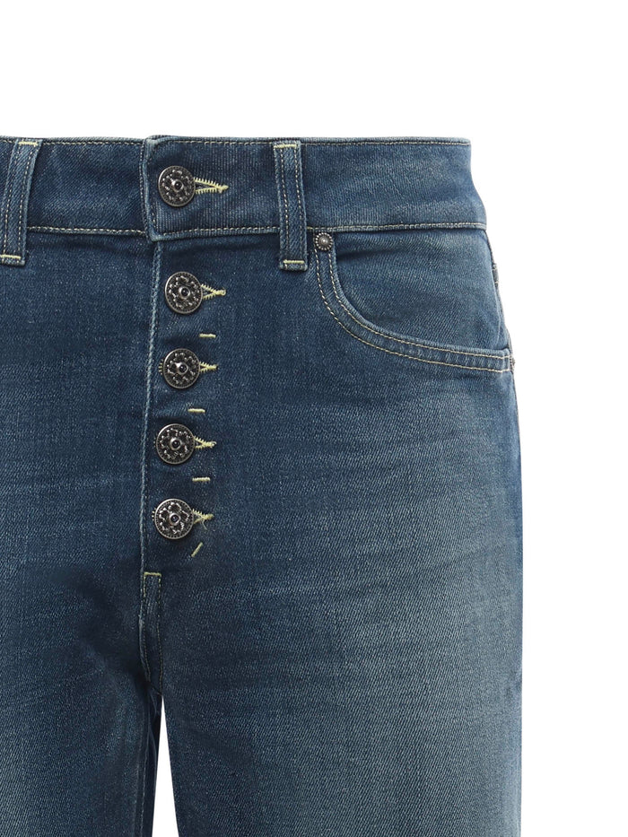 Dondup Rtw Blue Cotton