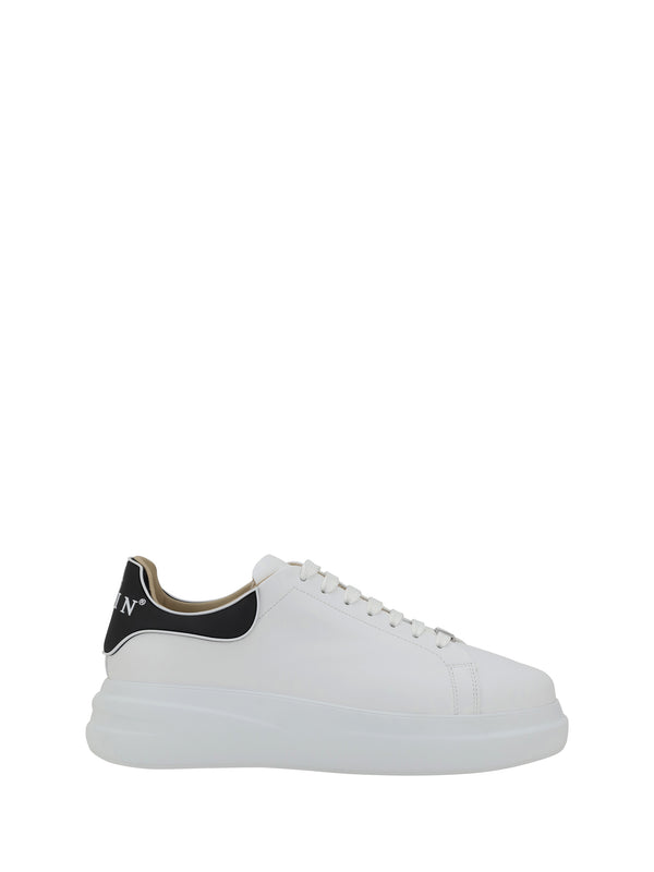 Leather Sneakers White