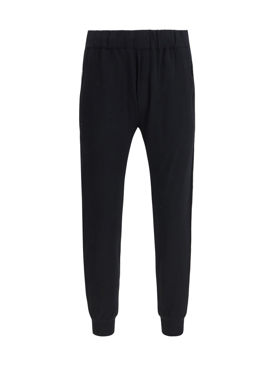 Prada 100% Nylon joggers in black