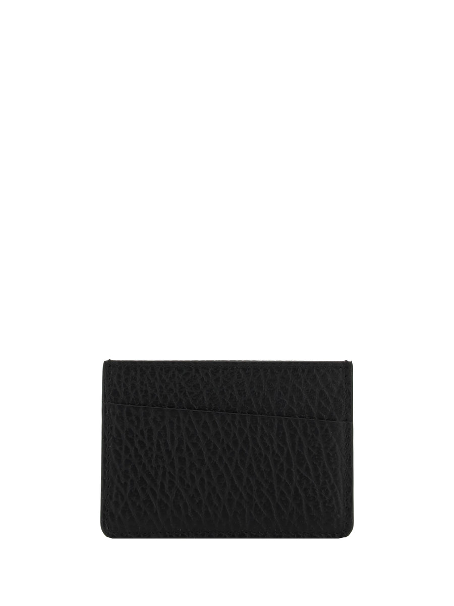 Card Holder Black Calf Leather Wallets & Purses