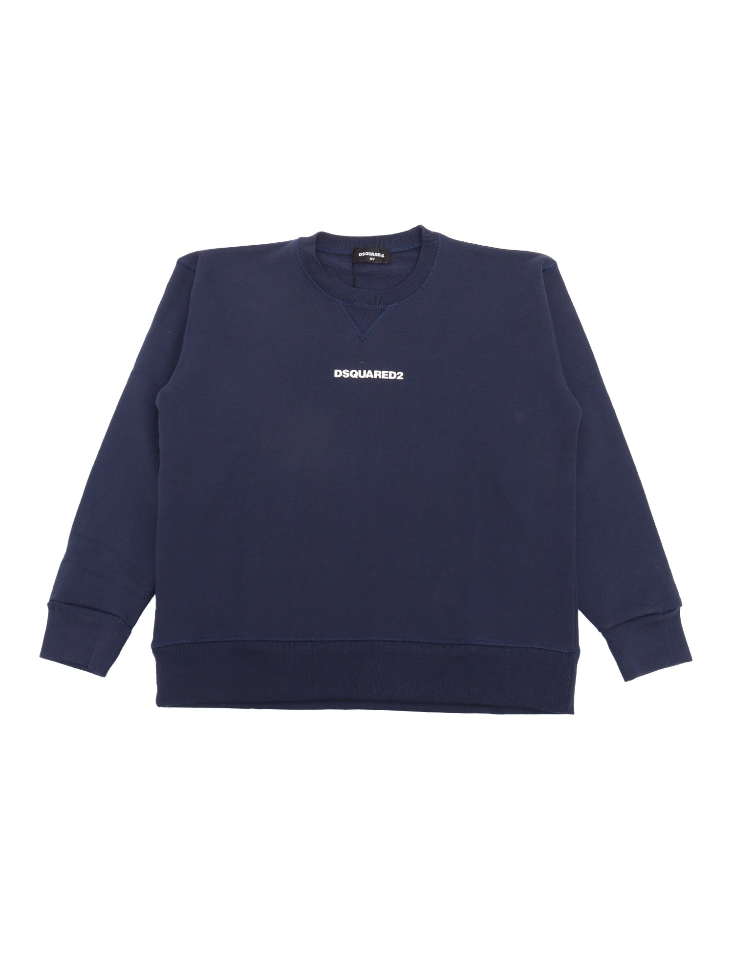 Sweaters Blue Cotton Crewneck