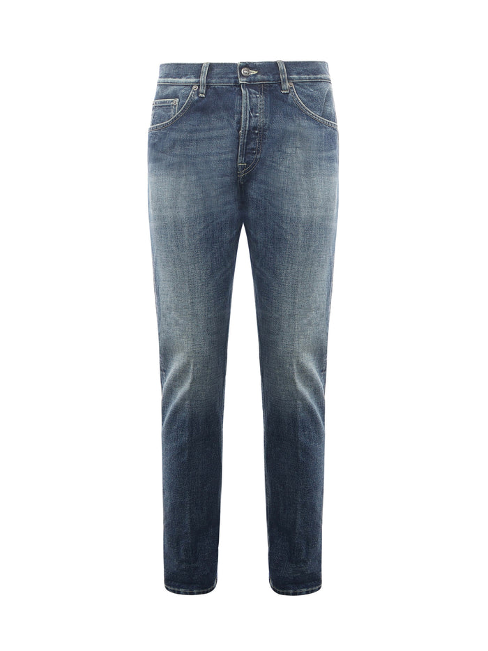 Dondup Jeans Blue Cotton
