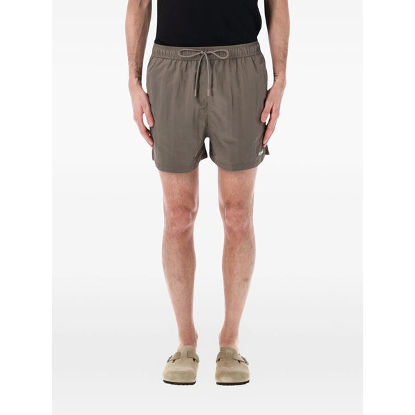 Swim Shorts Earth Brown Fabric